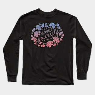 Love Yourself (color) Long Sleeve T-Shirt